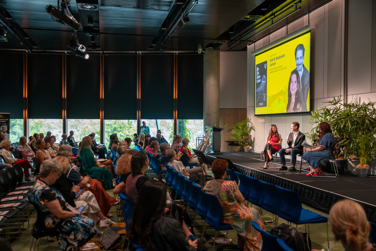 Erik Larson on the mainstage